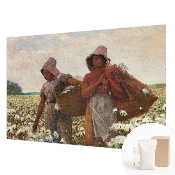 Modern fotobehang voor de woonkamer Werken in het veld