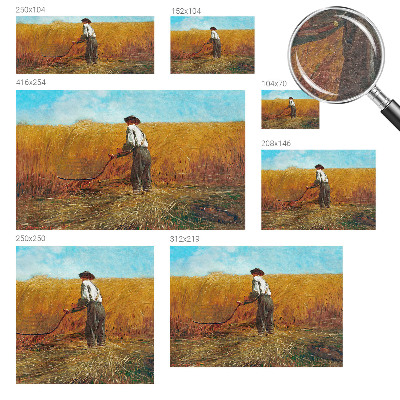 Luxe fotobehang Oogst in de zon