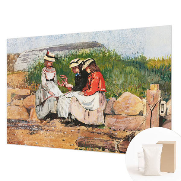 Hoogwaardig fotobehang met een zomervakantie-motiv