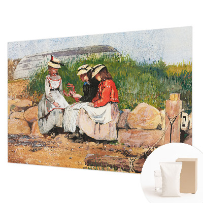 Hoogwaardig fotobehang met een zomervakantie-motiv