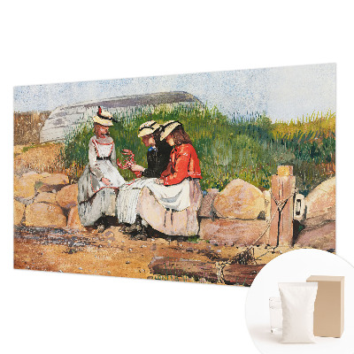 Hoogwaardig fotobehang met een zomervakantie-motiv