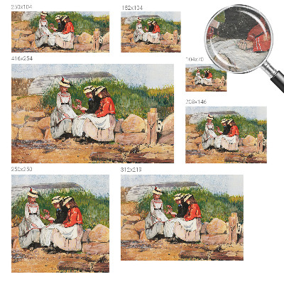 Hoogwaardig fotobehang Zomervakantie