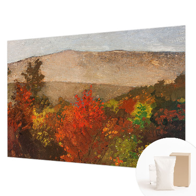 Premium fotobehang met een herfstpanorama