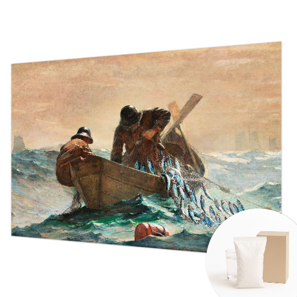 Sfeervol fotobehang met een zeeavontuur-motief