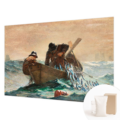 Sfeervol fotobehang met een zeeavontuur-motief