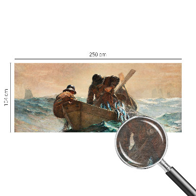 Sfeervol fotobehang met een zeeavontuur-motief