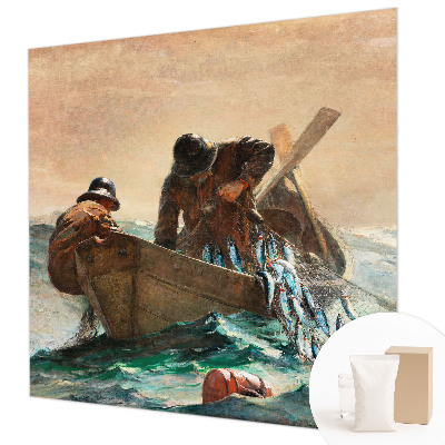 Sfeervol fotobehang met een zeeavontuur-motief