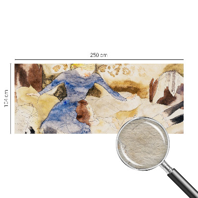 Uniek fotobehang Vrouwelijke vrede