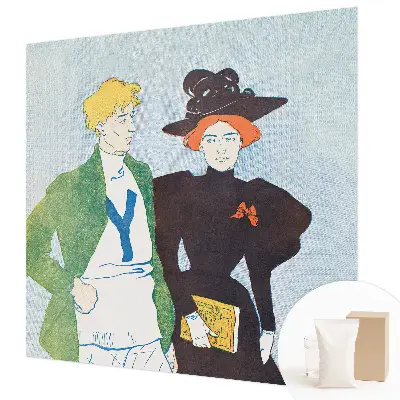 Vliesbehang fotobehang in retrostijl