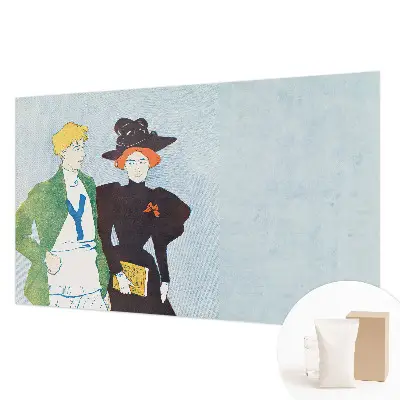 Vliesbehang fotobehang in retrostijl