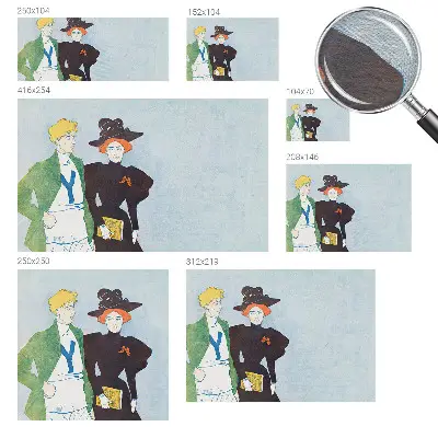Vliesbehang fotobehang in retrostijl