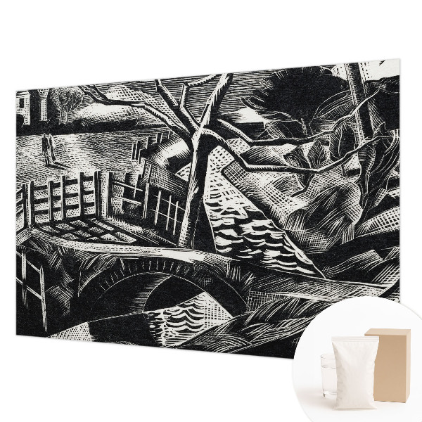 Fotobehang vliesbehang Architectonisch landschap