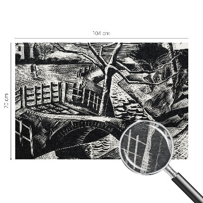 Fotobehang vliesbehang Architectonisch landschap