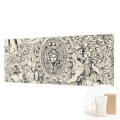 Vlies fotobehang op maat Een overvloed aan ornamenten