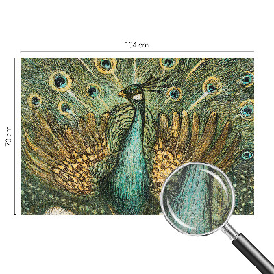 Fotobehang naadloos Majestueuze pauw