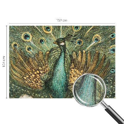 Fotobehang naadloos Majestueuze pauw