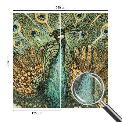 Fotobehang naadloos Majestueuze pauw