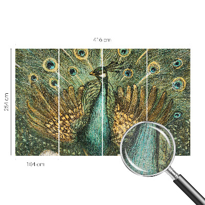 Fotobehang naadloos Majestueuze pauw