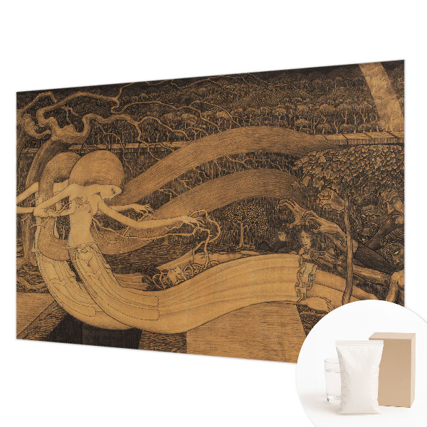 Naadloos fotobehang Surrealistische personages