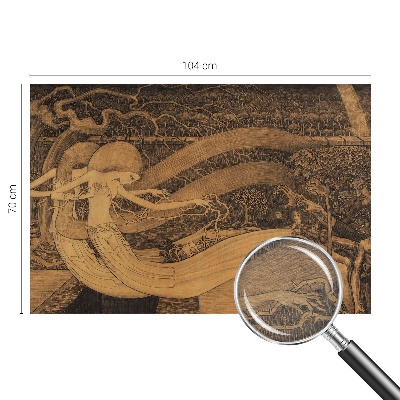 Naadloos fotobehang Surrealistische personages