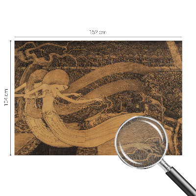 Naadloos fotobehang Surrealistische personages