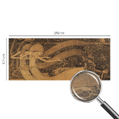 Naadloos fotobehang Surrealistische personages