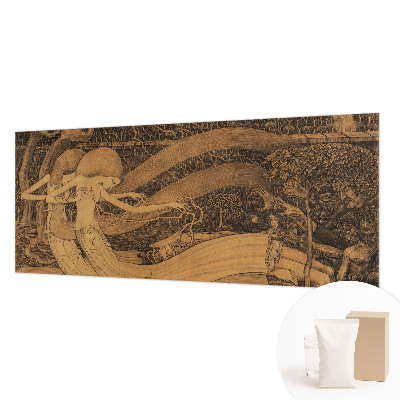 Naadloos fotobehang Surrealistische personages