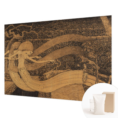 Naadloos fotobehang Surrealistische personages