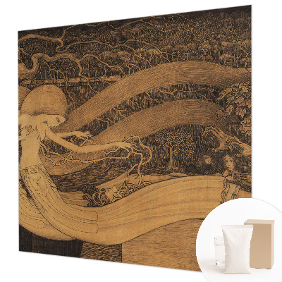 Naadloos fotobehang Surrealistische personages