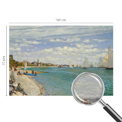 Fotobehang slaapkamer Kustlandschap