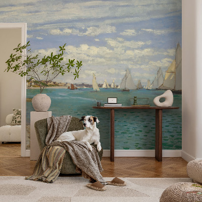 Fotobehang slaapkamer Kustlandschap