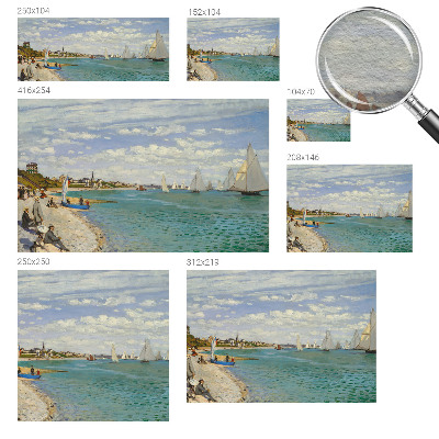 Fotobehang slaapkamer Kustlandschap