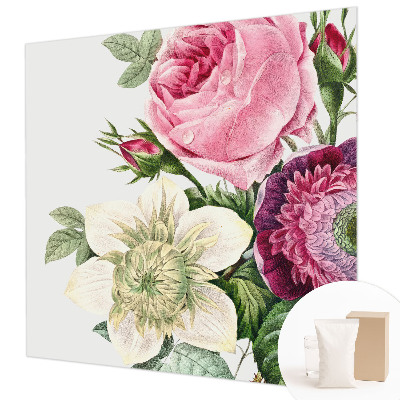 Fotobehang voor de slaapkamer Bloemenboeket