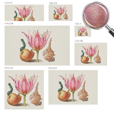 Luxe fotobehang met het ontwerp 'Natuurlijke symbiose'