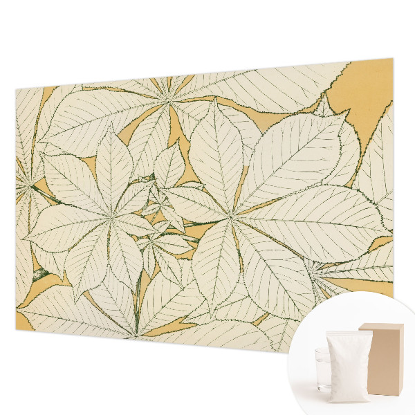 Hoogwaardig fotobehang Kastanjebladeren