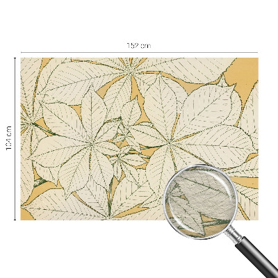 Hoogwaardig fotobehang Kastanjebladeren