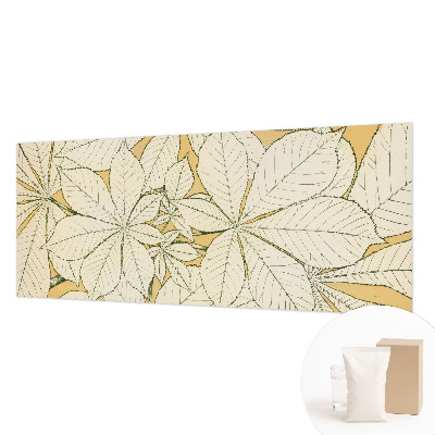 Hoogwaardig fotobehang Kastanjebladeren