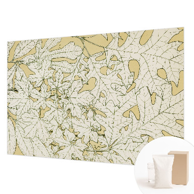 Premium fotobehang Boombladeren