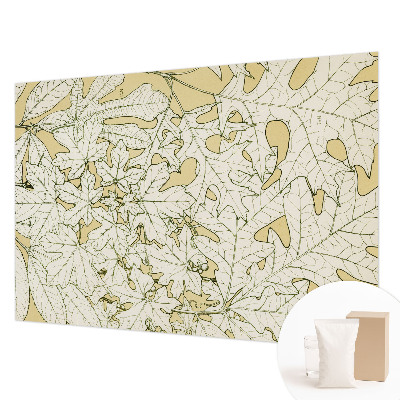 Premium fotobehang Boombladeren