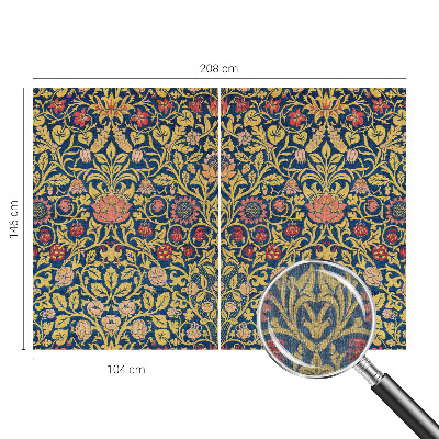 Kwalitatief fotobehang Bloemenpatroon