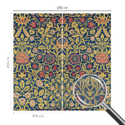 Kwalitatief fotobehang Bloemenpatroon