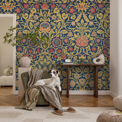 Kwalitatief fotobehang Bloemenpatroon