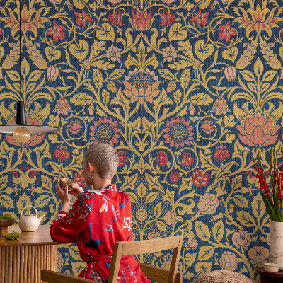 Kwalitatief fotobehang Bloemenpatroon