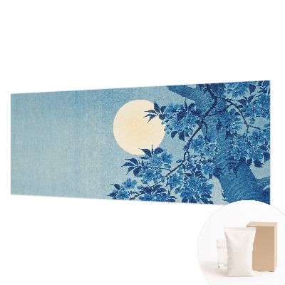 Sfeervol fotobehang Bloemenmaan