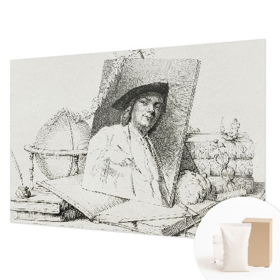 Groot fotobehang Artistiek portret