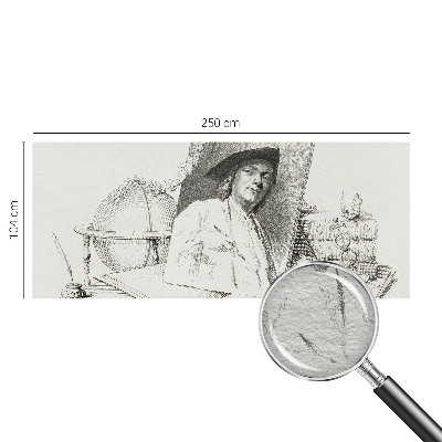 Groot fotobehang Artistiek portret