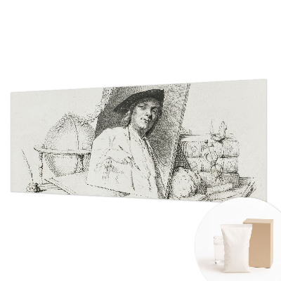 Groot fotobehang Artistiek portret