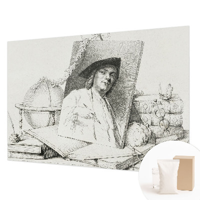 Groot fotobehang Artistiek portret