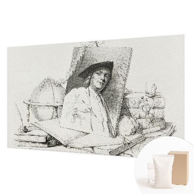 Groot fotobehang Artistiek portret