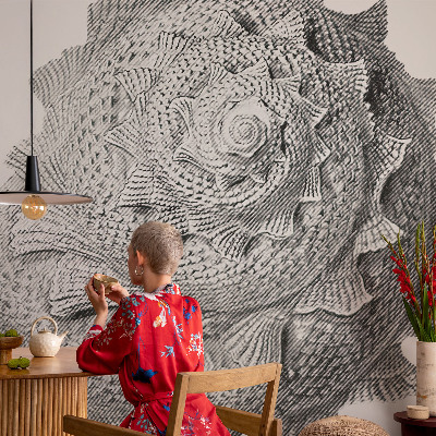 Vlies fotobehang De kunst van de natuur